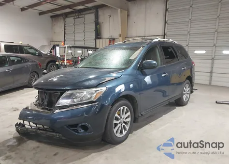 2014 Nissan Pathfinder Sv z USA, uszkodzony, nr VIN 5N1AR2MN2EC675331